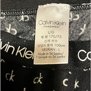 Calvin Klein pajama bottoms